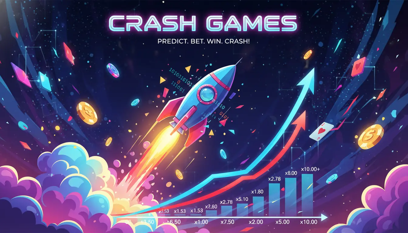 Crash Games bei Raging bull casino